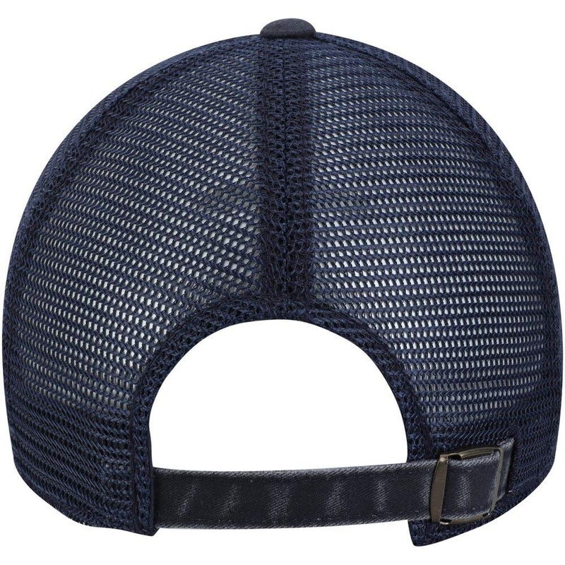 AMERICAN NEEDLE Unisex Ford Raglan Bones Mesh Back Slouch Adjustable Strapback Trucker Hat (Bronco - Navy) - Image 2